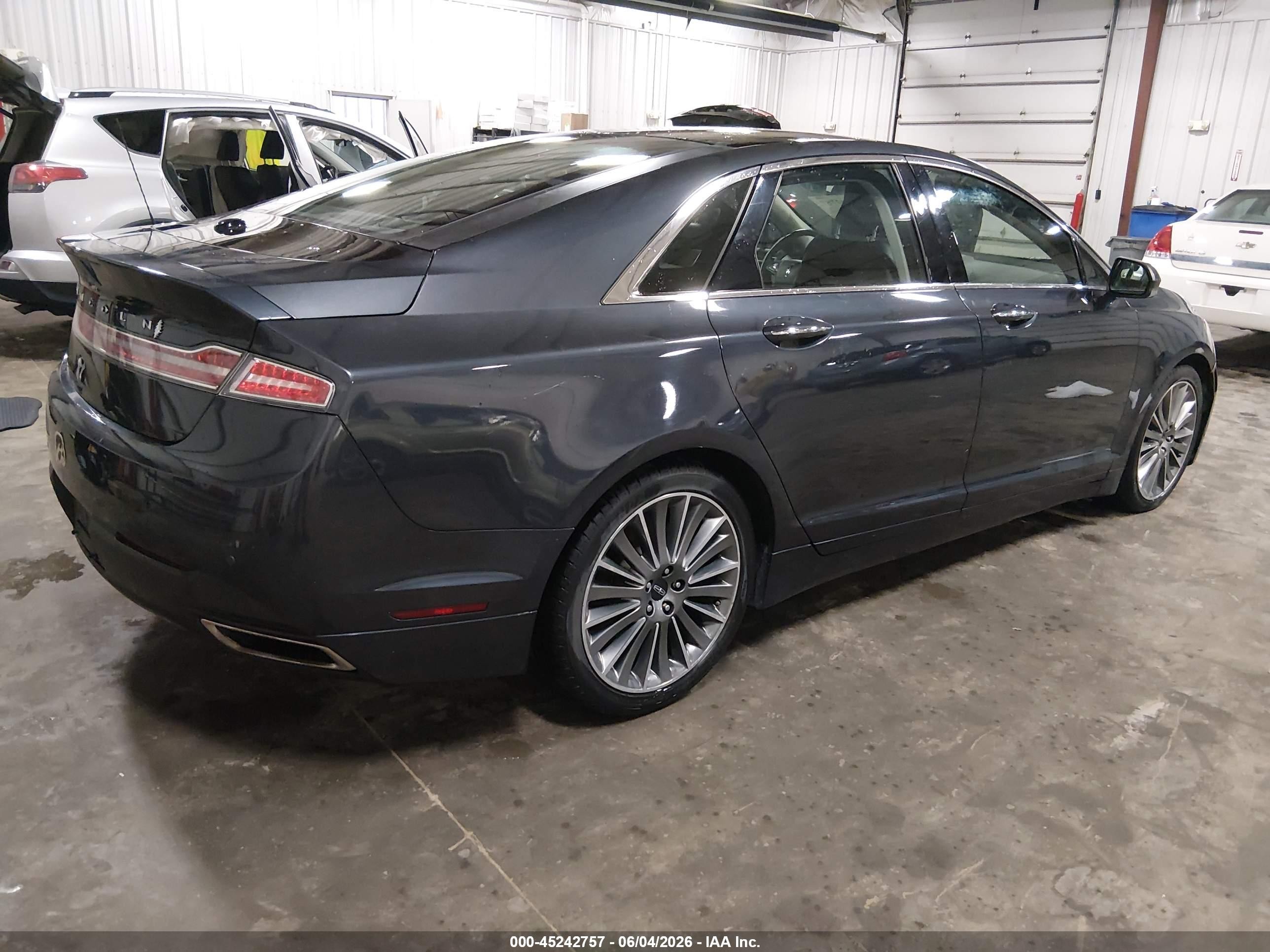 2013 Lincoln Mkz   Dark Blue vin: 3LN6L2JK1DR827603