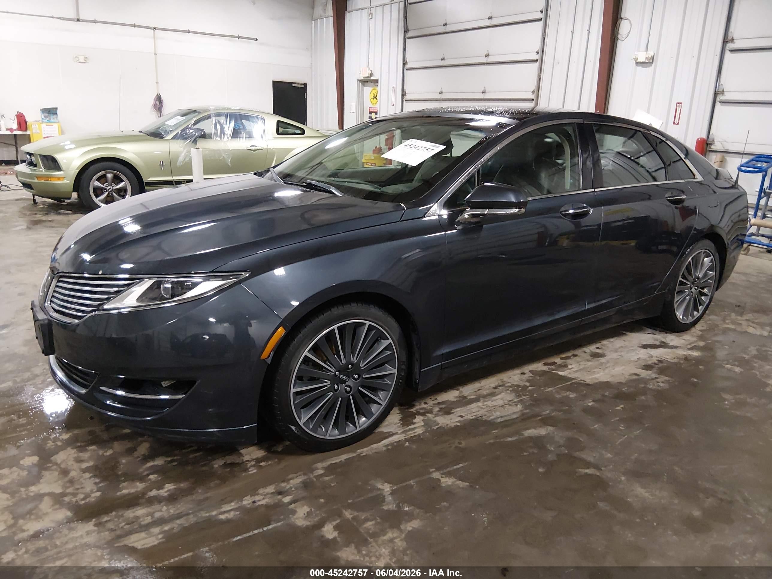 2013 Lincoln Mkz   Dark Blue vin: 3LN6L2JK1DR827603