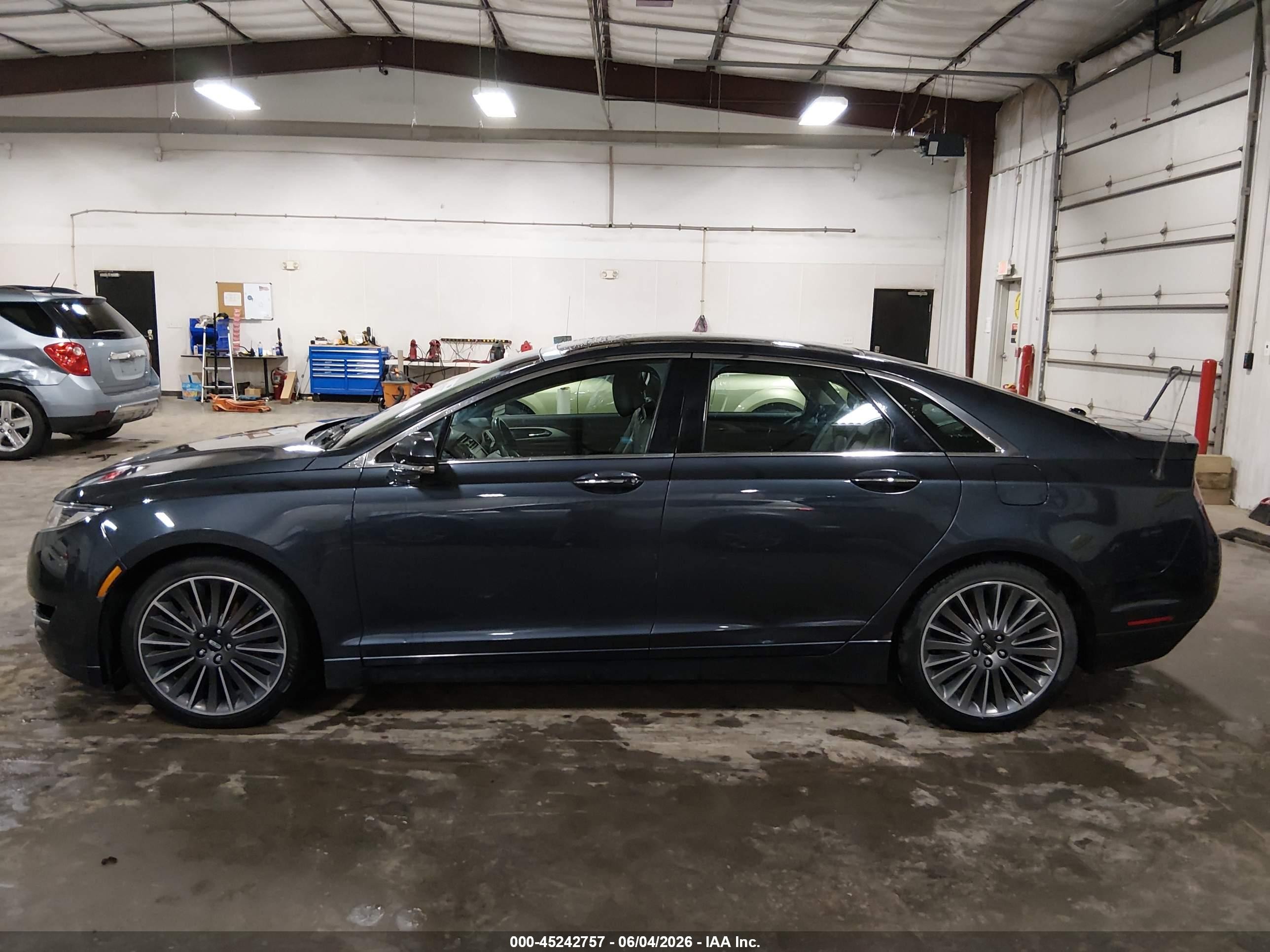 2013 Lincoln Mkz   Dark Blue vin: 3LN6L2JK1DR827603