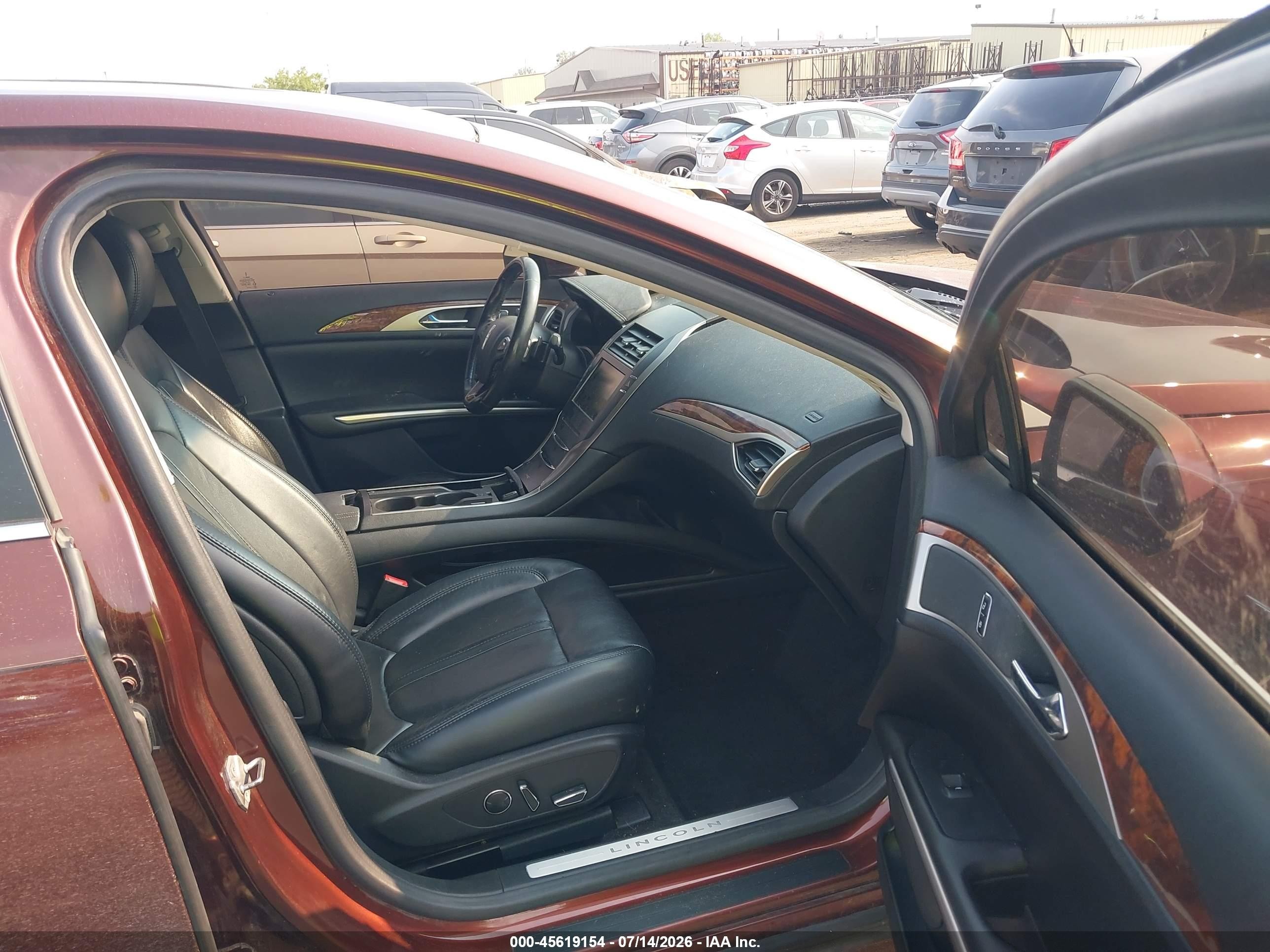 2015 Lincoln Mkz   Brown vin: 3LN6L2JK1FR614055