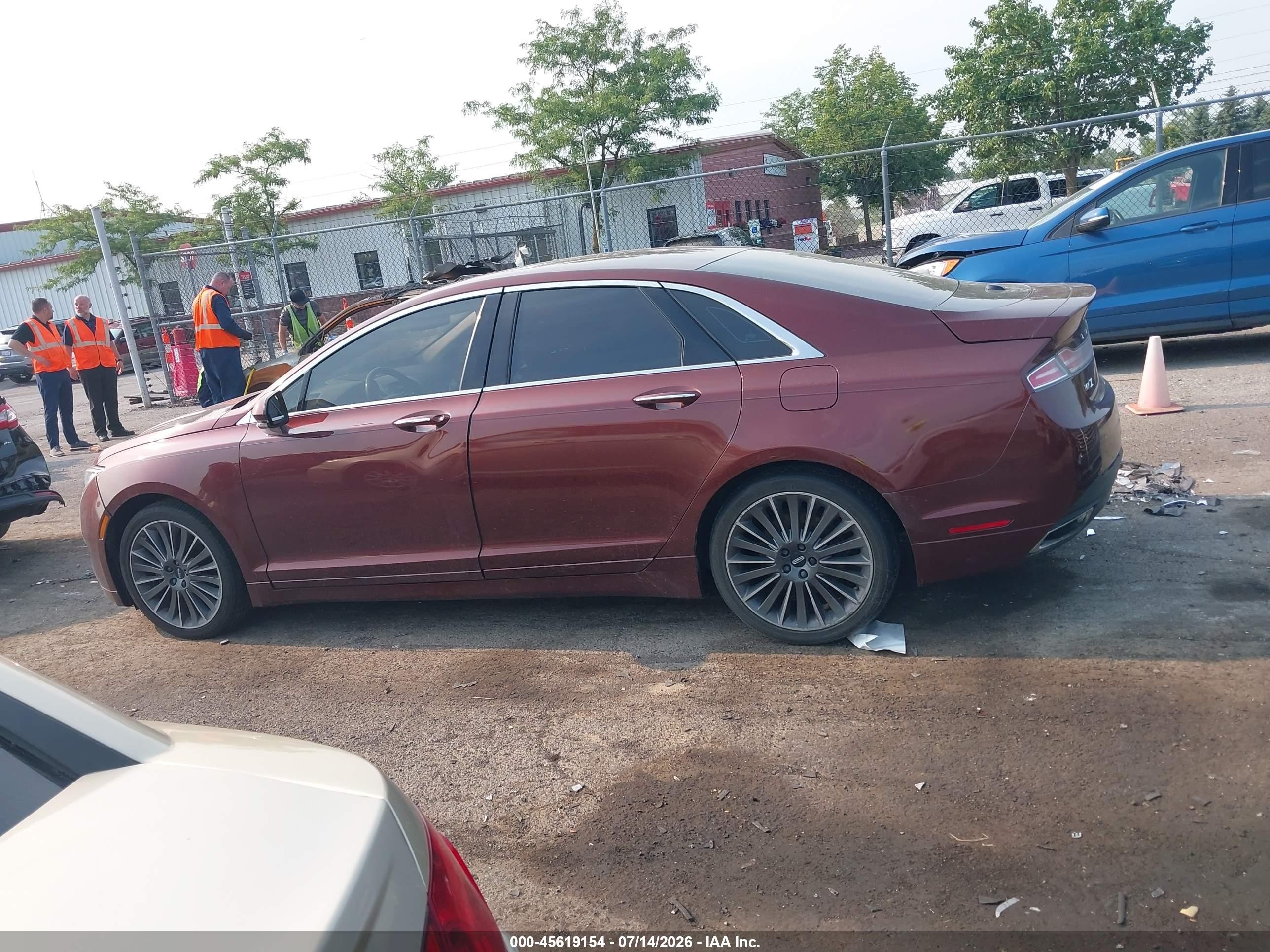 2015 Lincoln Mkz   Brown vin: 3LN6L2JK1FR614055