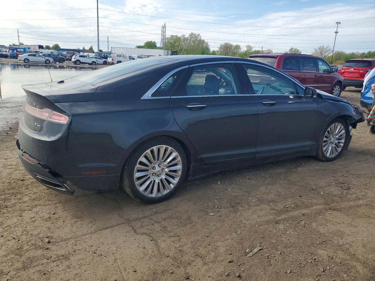 2013 Lincoln Mkz Black vin: 3LN6L2JK2DR804072