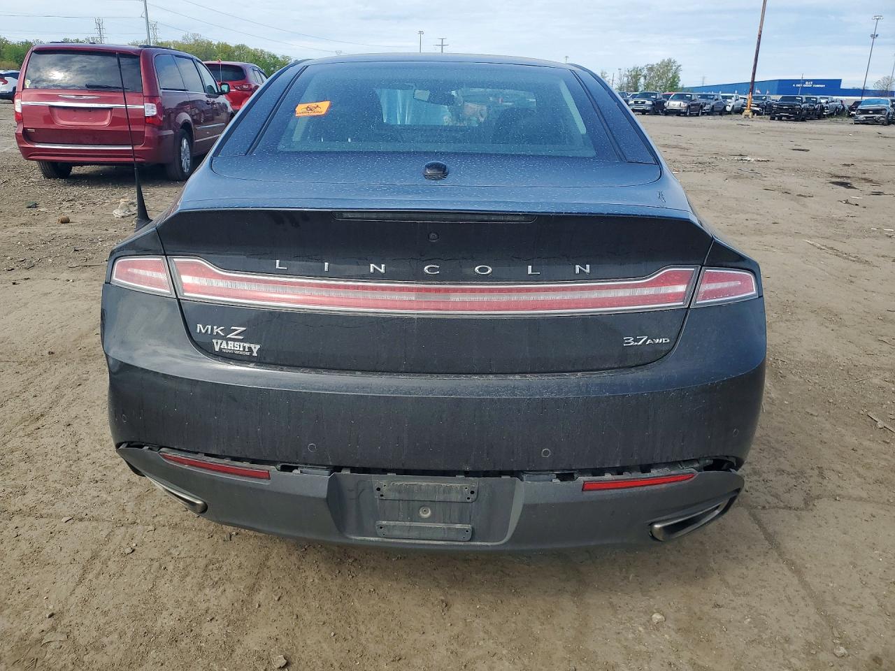 2013 Lincoln Mkz Black vin: 3LN6L2JK2DR804072