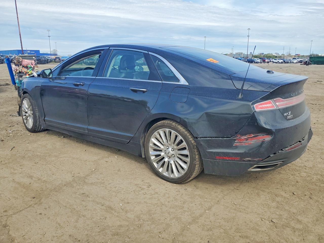 2013 Lincoln Mkz Black vin: 3LN6L2JK2DR804072