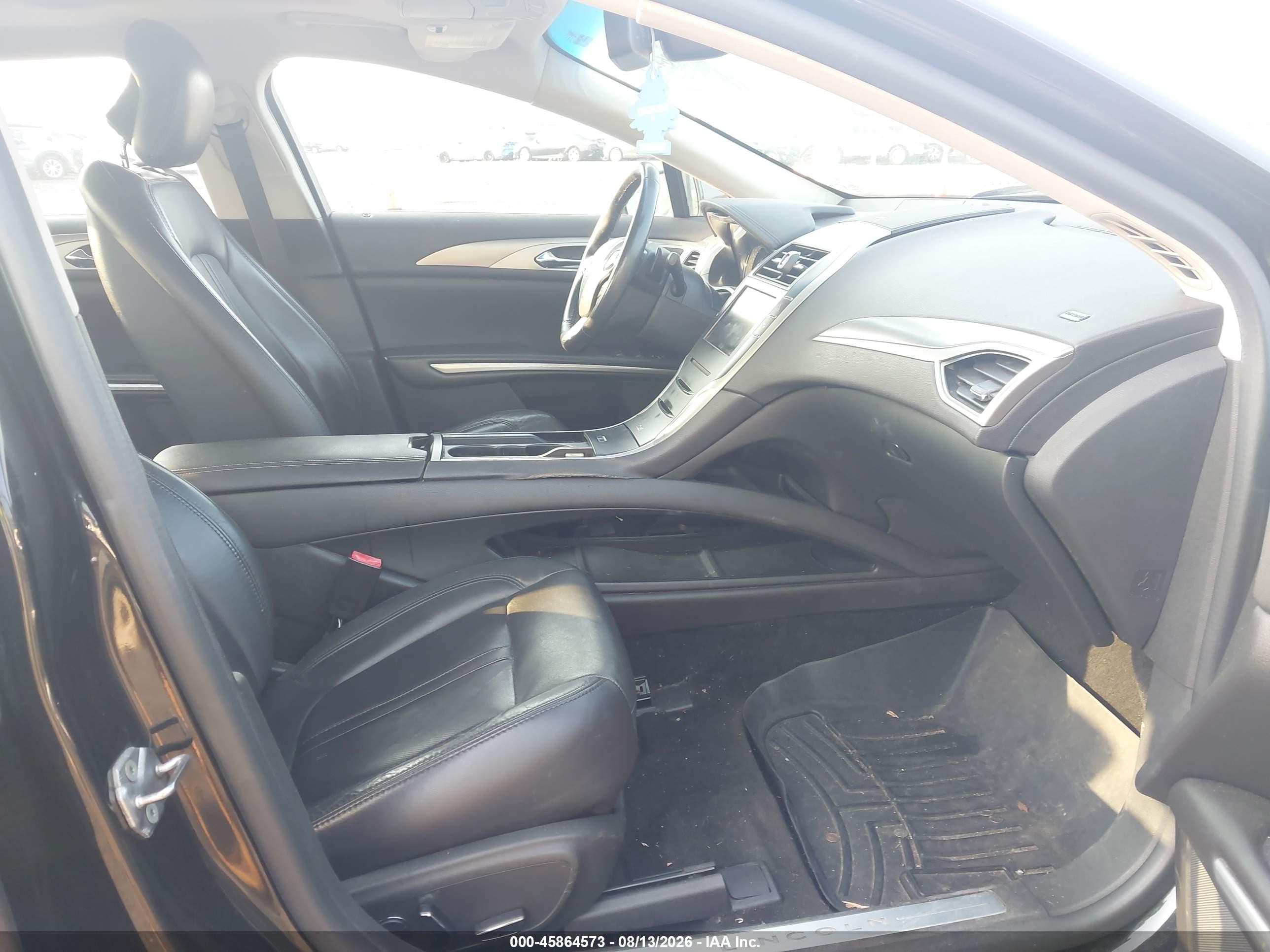 2013 Lincoln Mkz   Black vin: 3LN6L2JK2DR810700