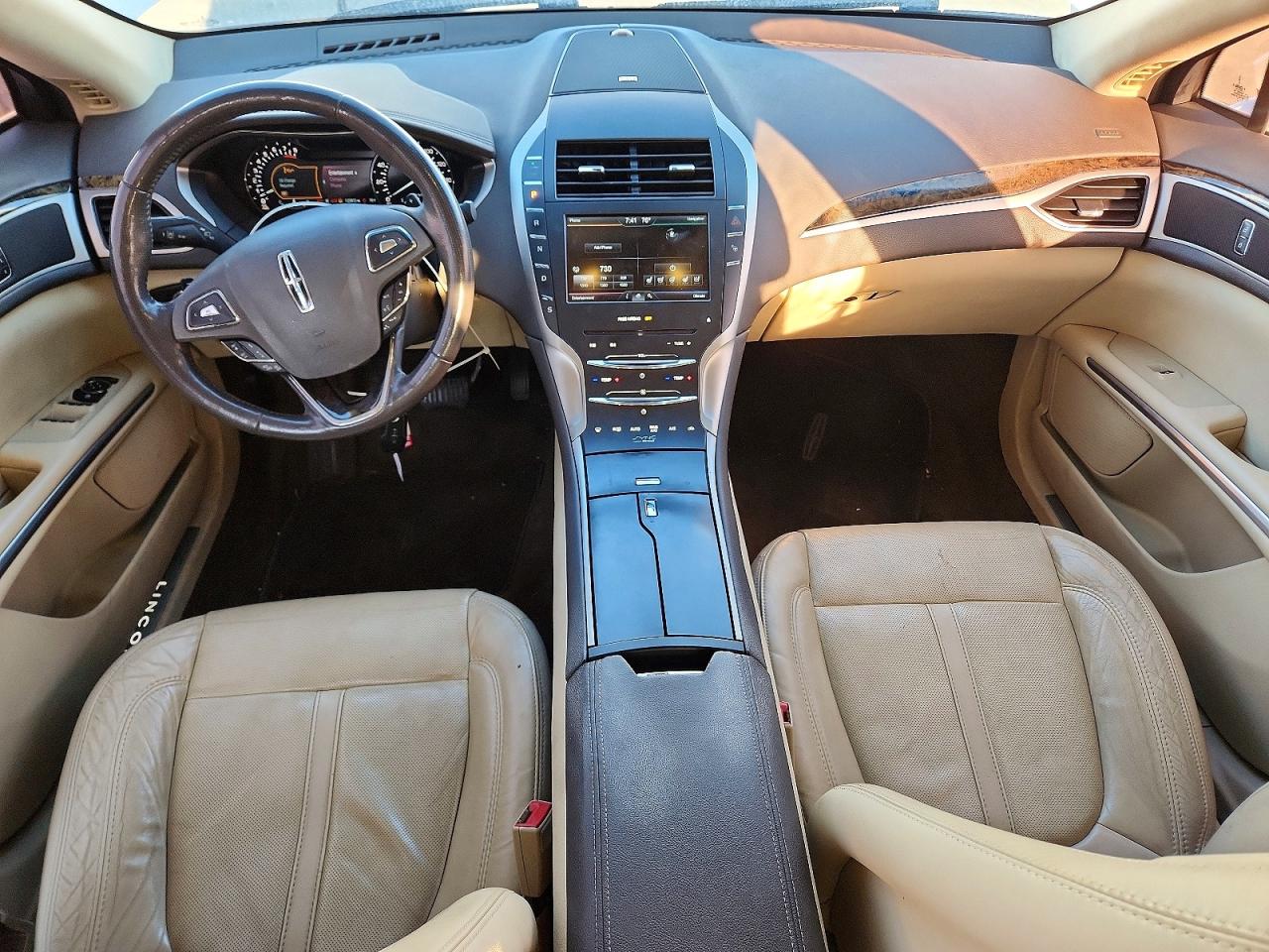 2013 Lincoln Mkz White vin: 3LN6L2JK2DR824029