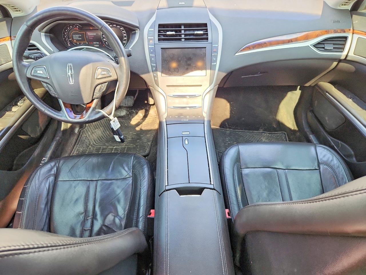 2014 Lincoln Mkz White vin: 3LN6L2JK2ER804915
