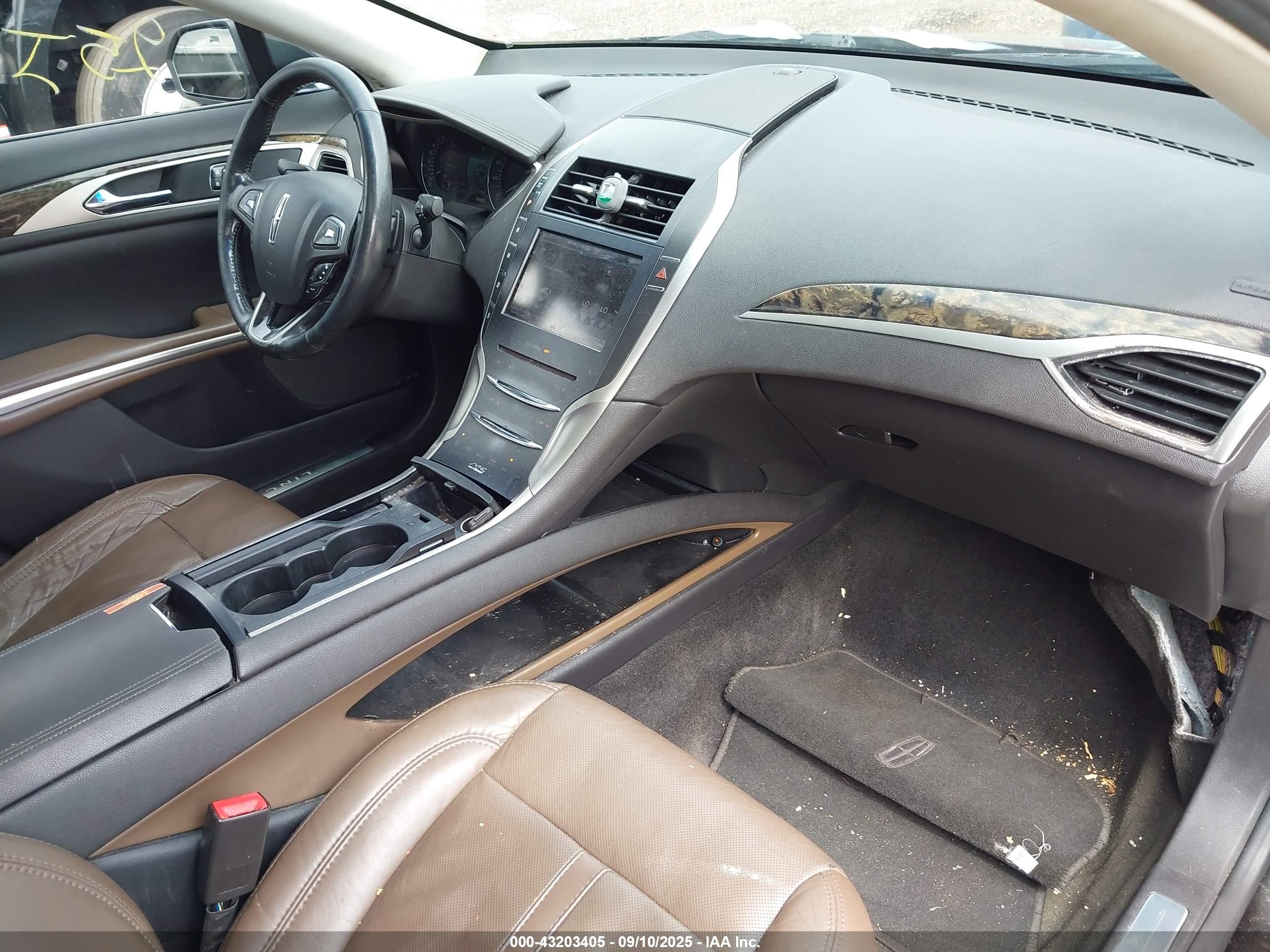 2013 Lincoln Mkz   Black vin: 3LN6L2JK3DR823620