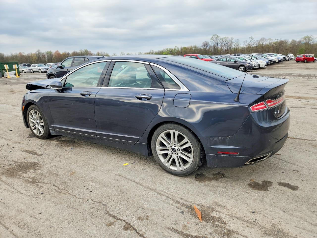 2014 Lincoln Mkz Charcoal vin: 3LN6L2JK3ER835252