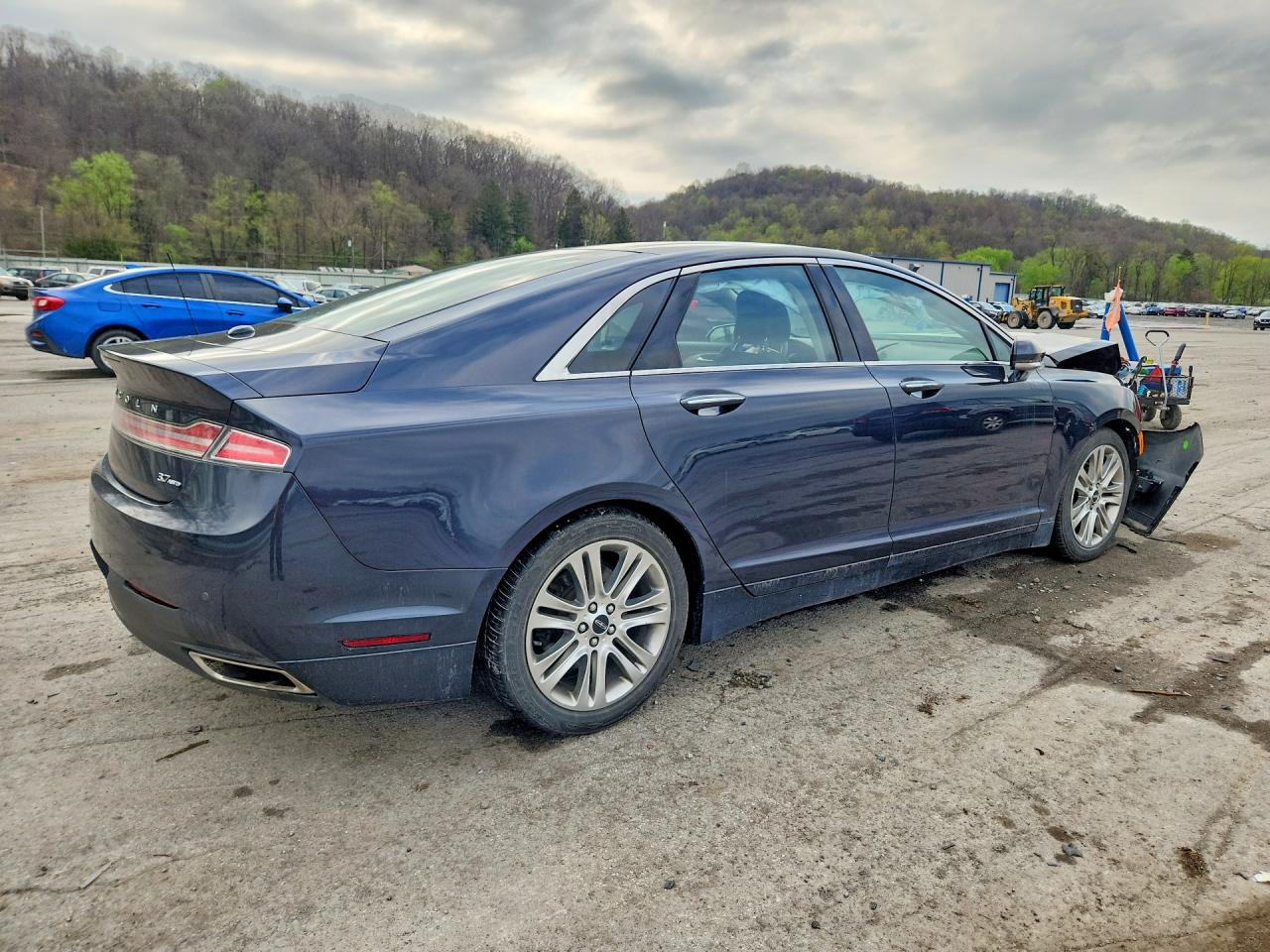 2014 Lincoln Mkz Charcoal vin: 3LN6L2JK3ER835252