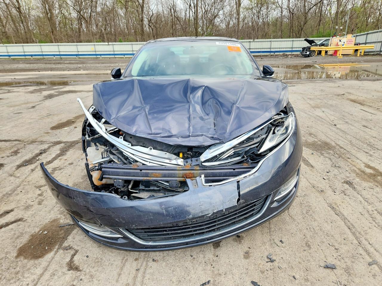2014 Lincoln Mkz Charcoal vin: 3LN6L2JK3ER835252