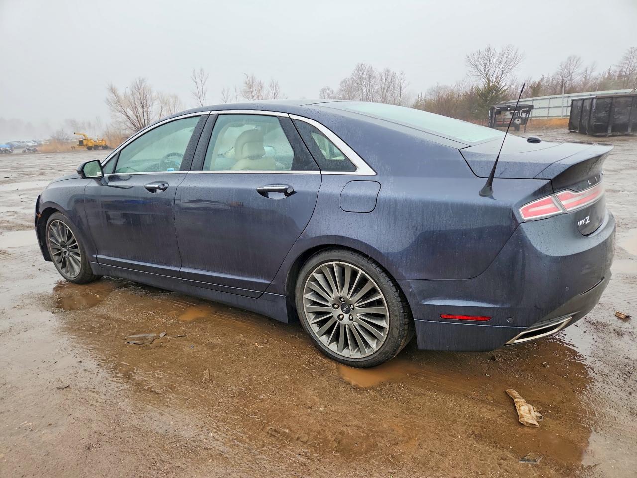 2013 Lincoln Mkz Blue vin: 3LN6L2JK4DR803019