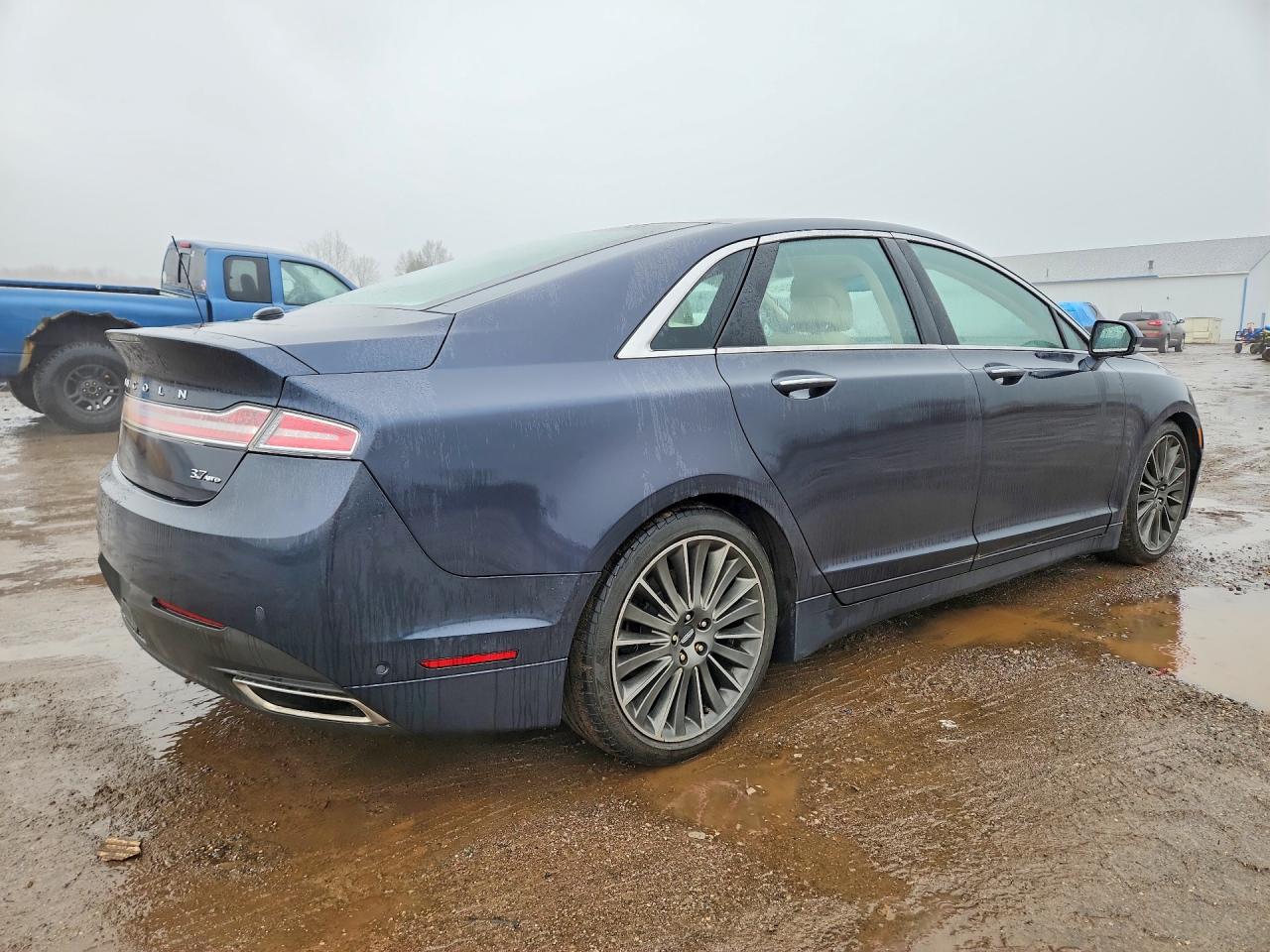 2013 Lincoln Mkz Blue vin: 3LN6L2JK4DR803019
