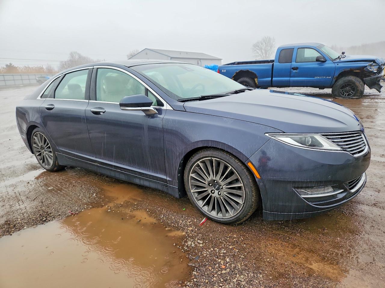 2013 Lincoln Mkz Blue vin: 3LN6L2JK4DR803019