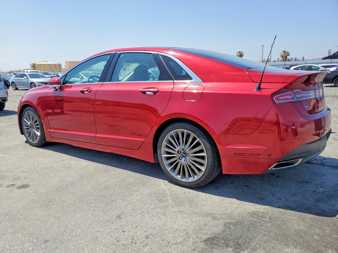 2013 Lincoln Mkz Red vin: 3LN6L2JK4DR827899