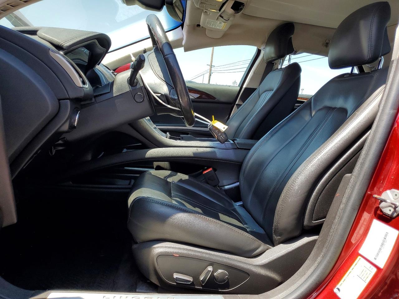 2013 Lincoln Mkz Red vin: 3LN6L2JK4DR827899