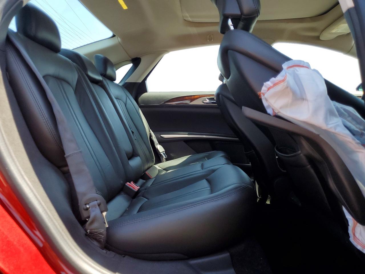 2013 Lincoln Mkz Red vin: 3LN6L2JK4DR827899