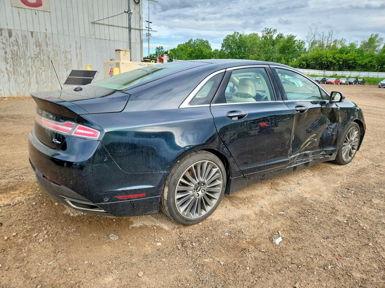 2014 Lincoln Mkz Black vin: 3LN6L2JK4ER817696