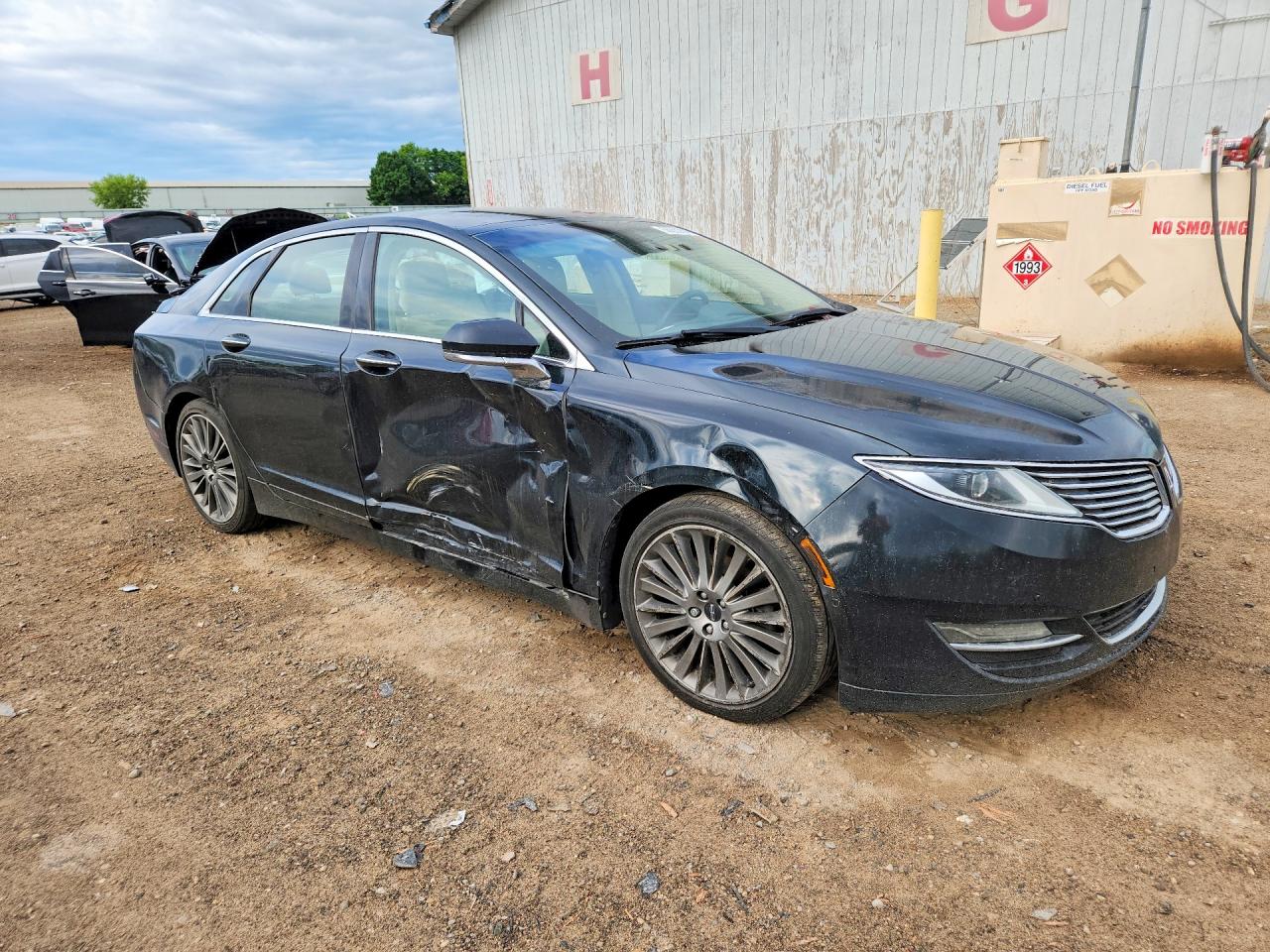 2014 Lincoln Mkz Black vin: 3LN6L2JK4ER817696