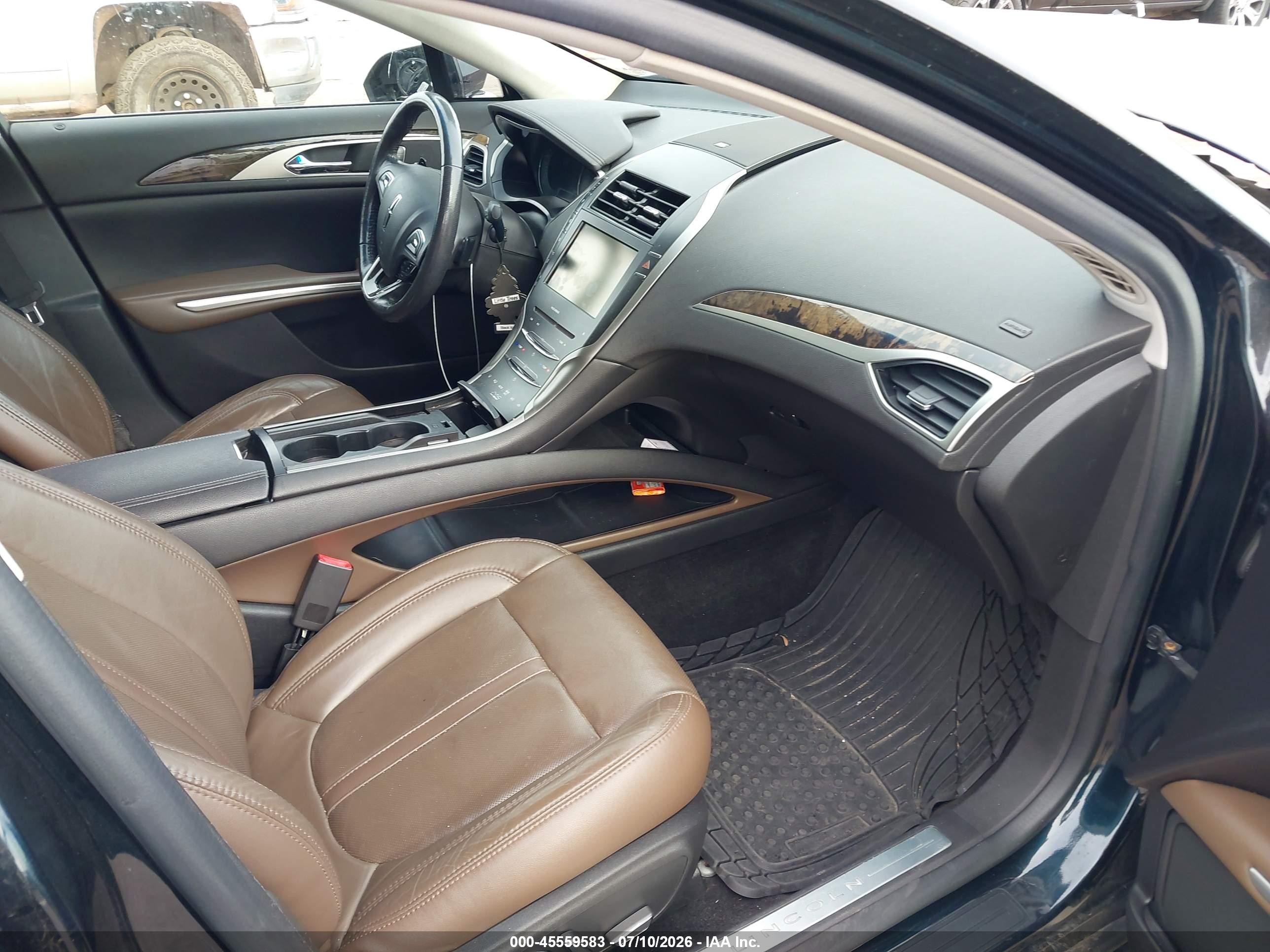 2014 Lincoln Mkz   Black vin: 3LN6L2JK4ER832084