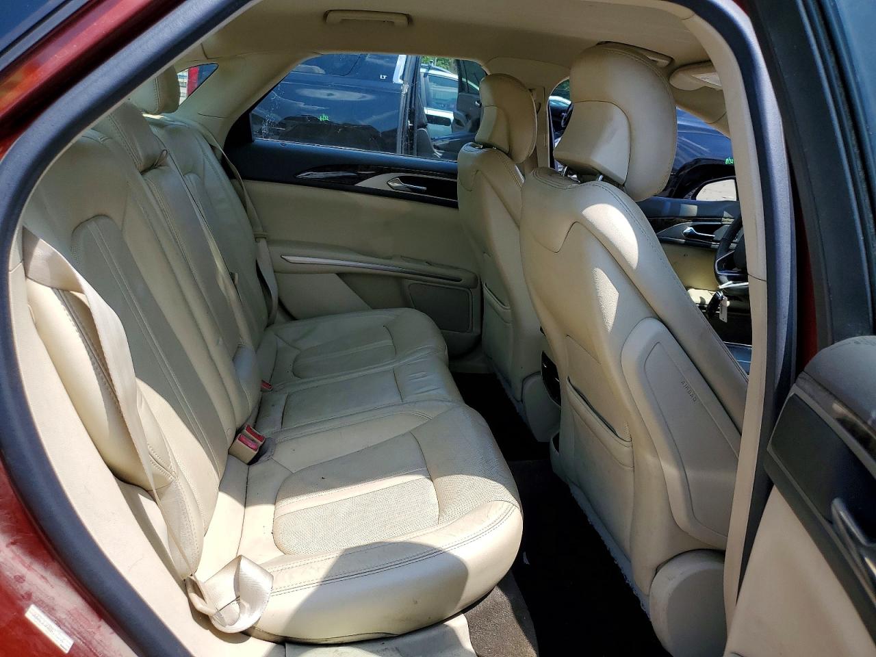 2014 Lincoln Mkz Red vin: 3LN6L2JK4ER835745