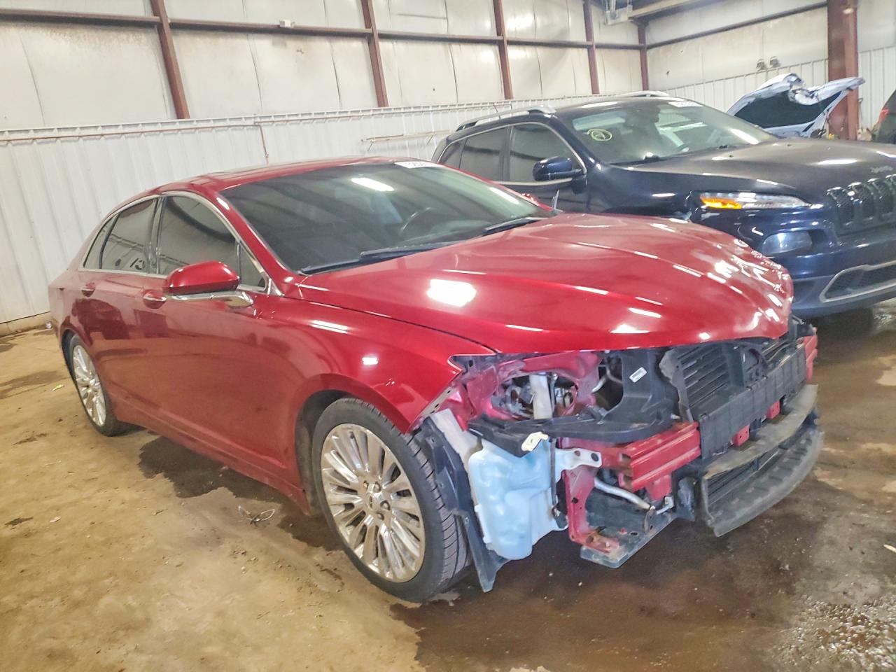 2015 Lincoln Mkz Темно-бордовый vin: 3LN6L2JK4FR612218