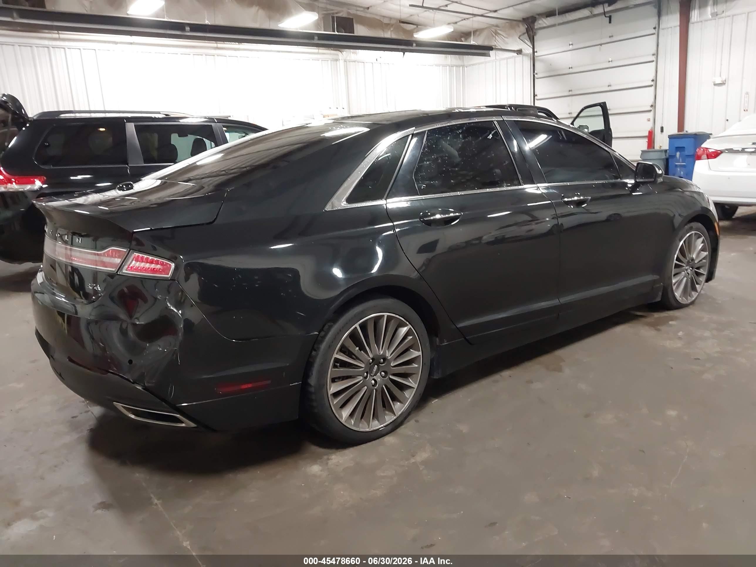 2013 Lincoln Mkz   Black vin: 3LN6L2JK5DR816748