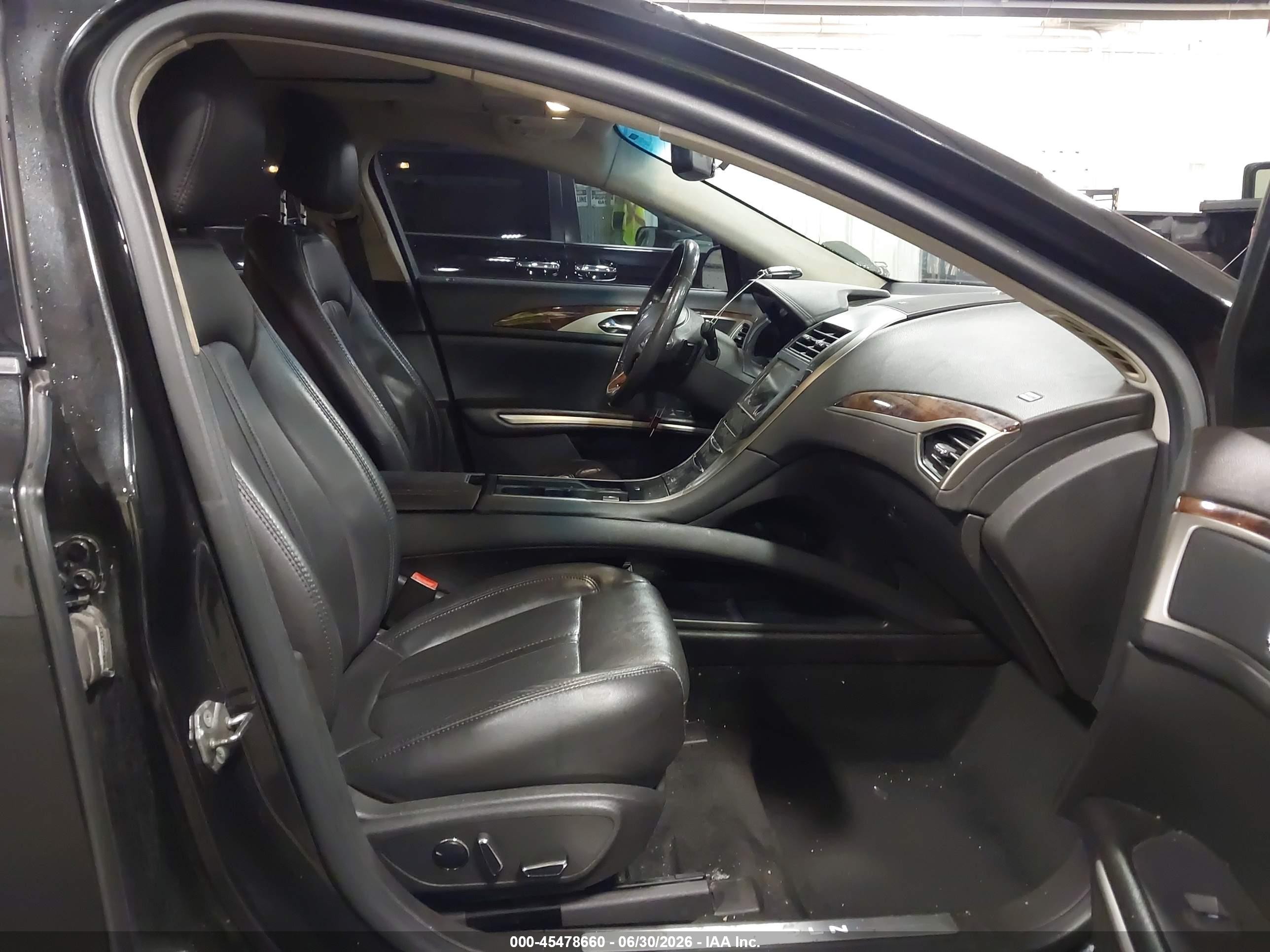 2013 Lincoln Mkz   Black vin: 3LN6L2JK5DR816748