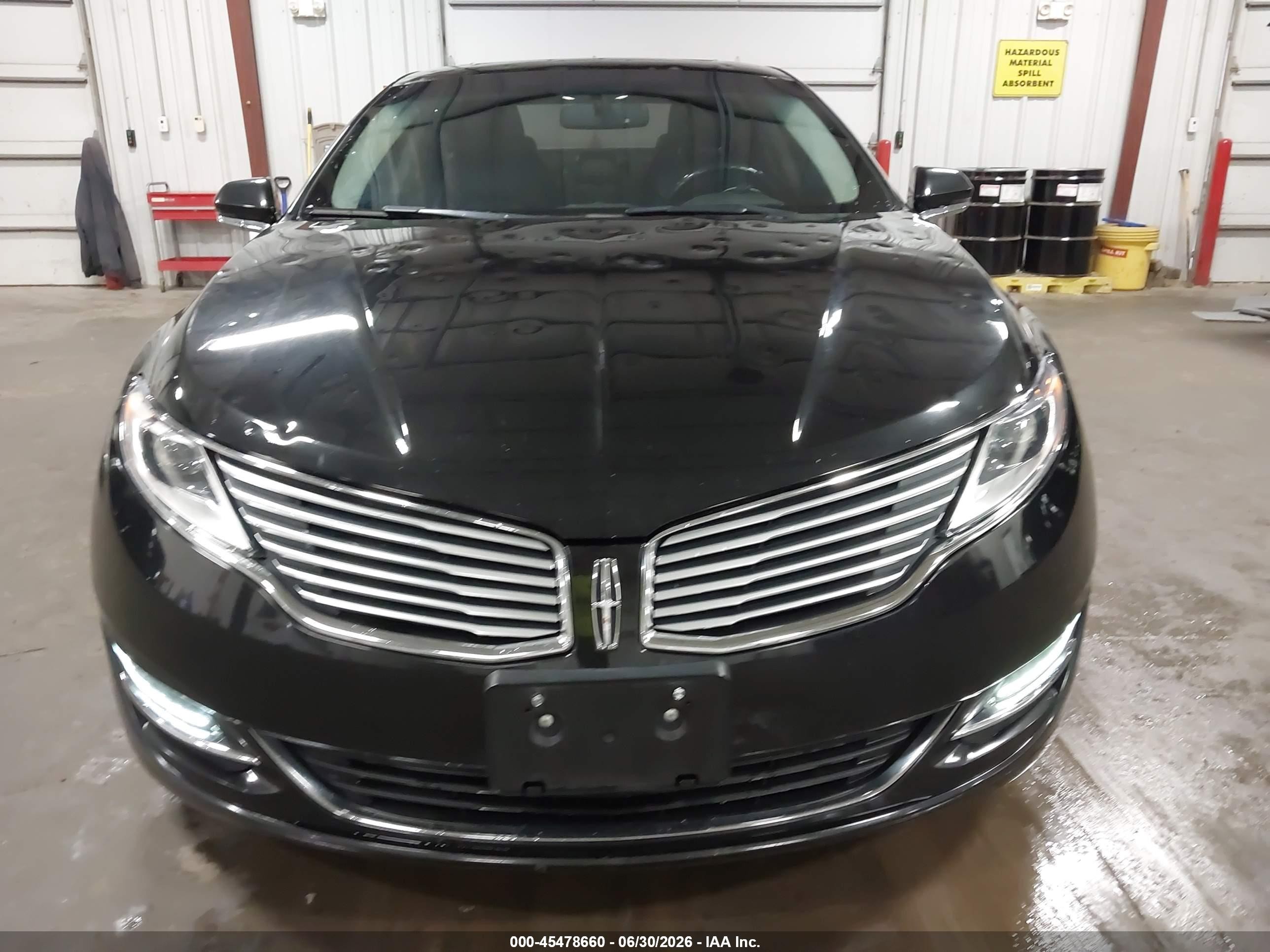 2013 Lincoln Mkz   Black vin: 3LN6L2JK5DR816748