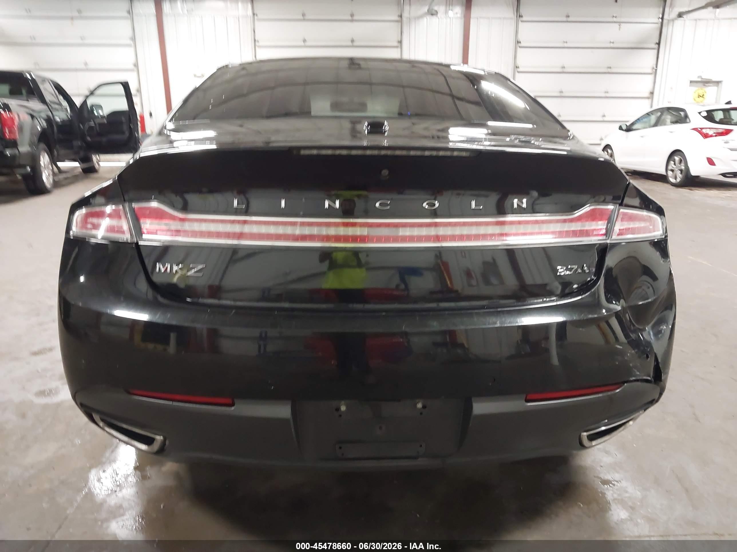 2013 Lincoln Mkz   Black vin: 3LN6L2JK5DR816748