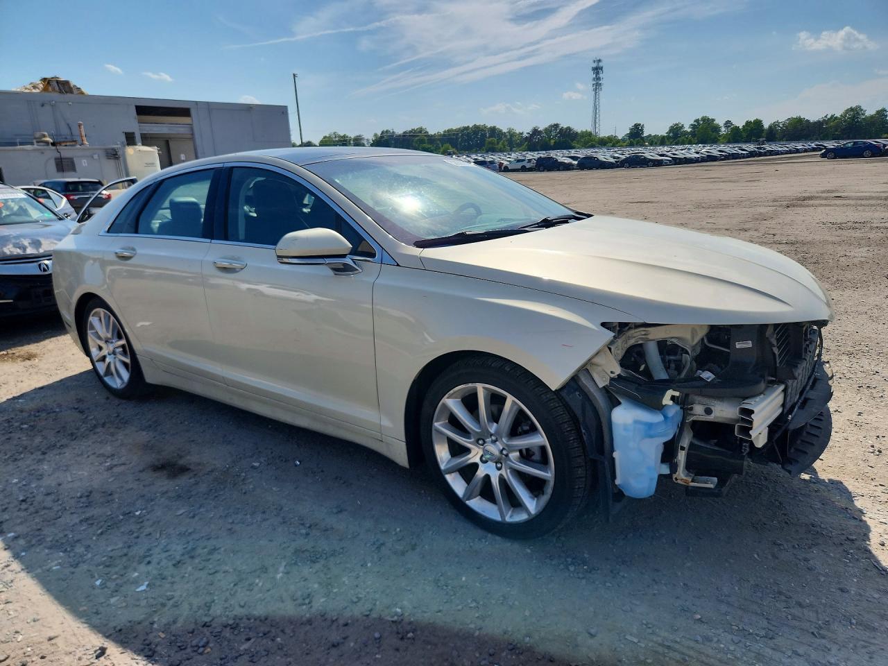 2015 Lincoln Mkz Cream vin: 3LN6L2JK5FR628377