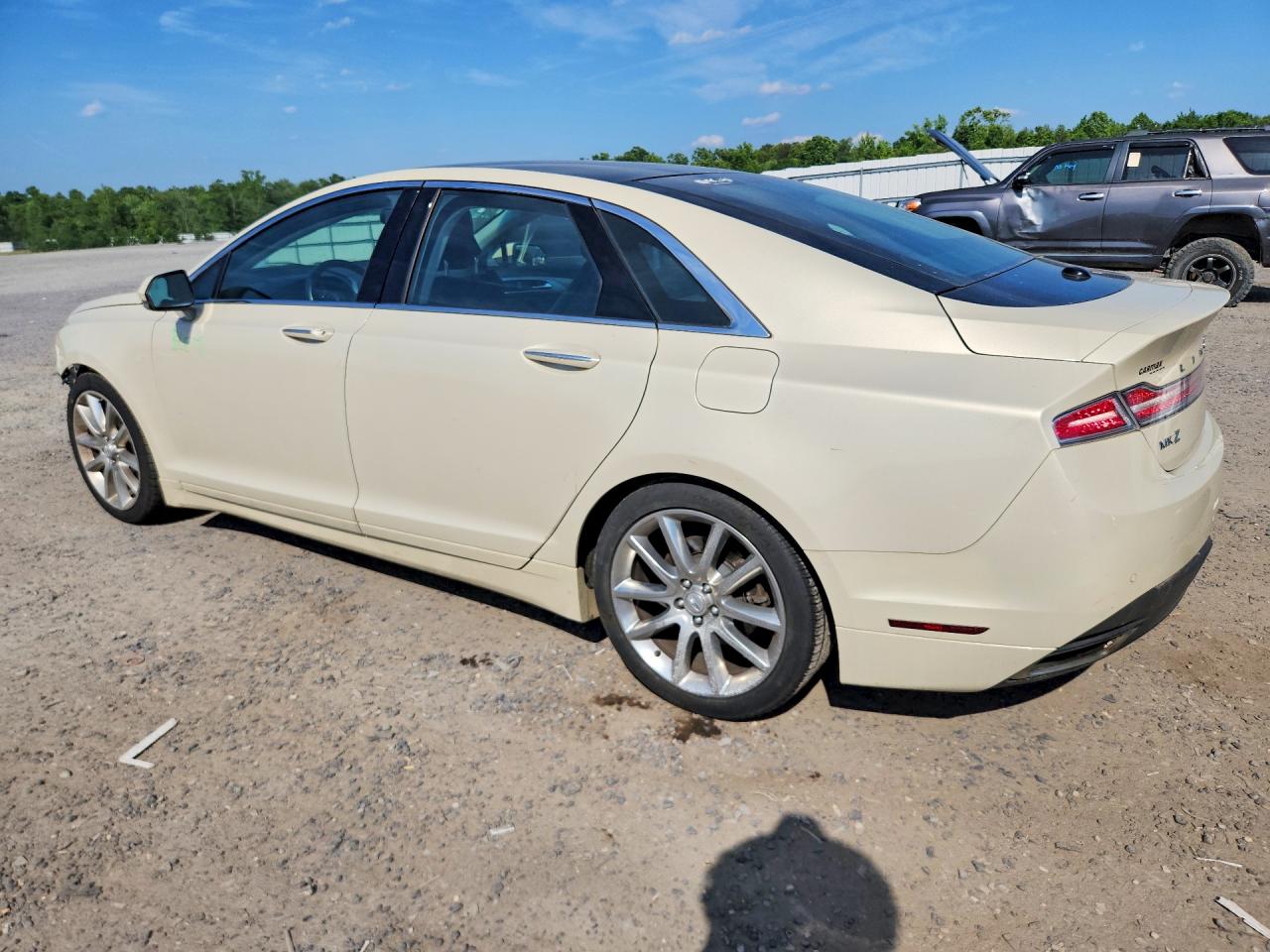 2015 Lincoln Mkz Cream vin: 3LN6L2JK5FR628377