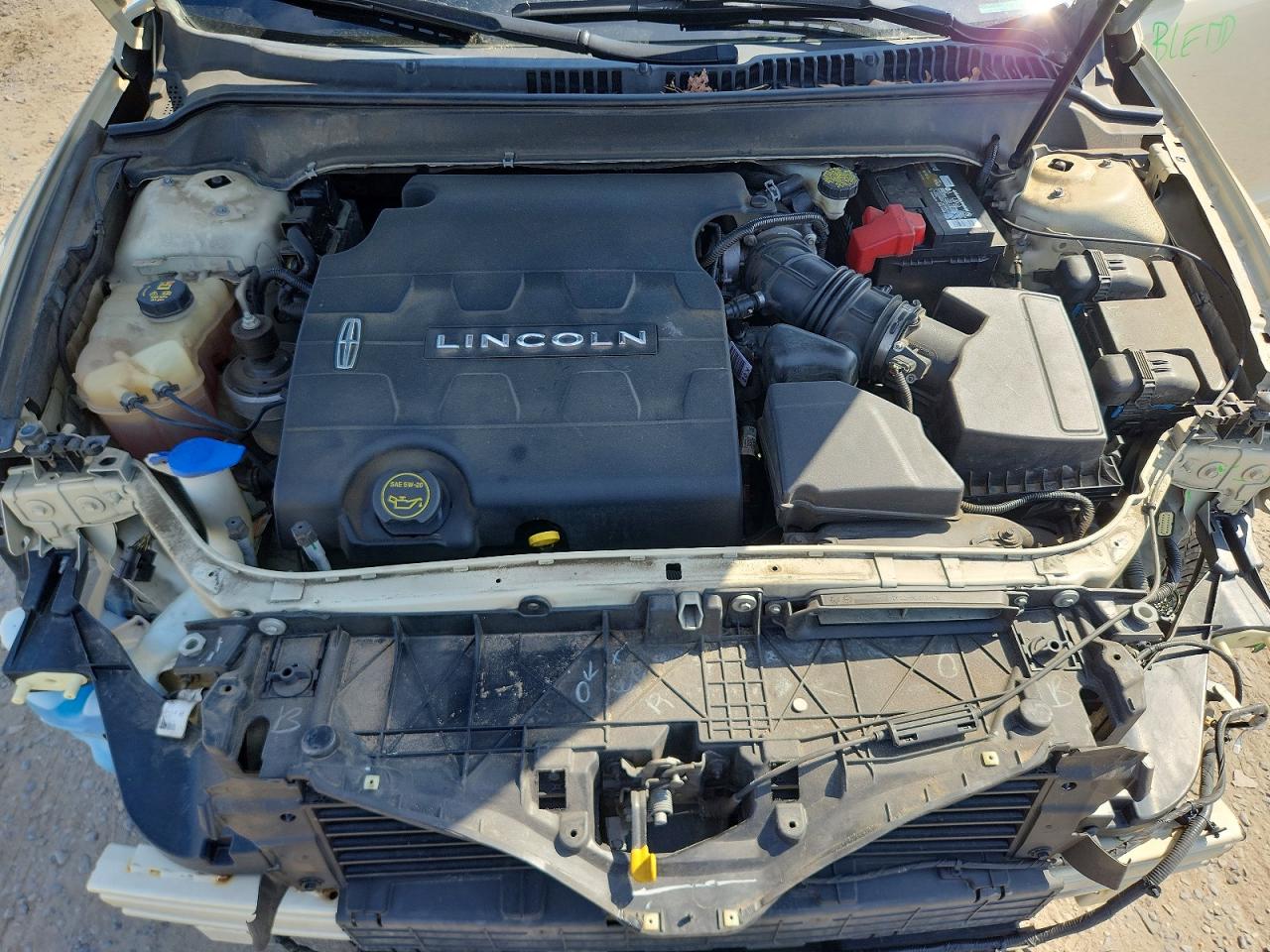 2015 Lincoln Mkz Cream vin: 3LN6L2JK5FR628377