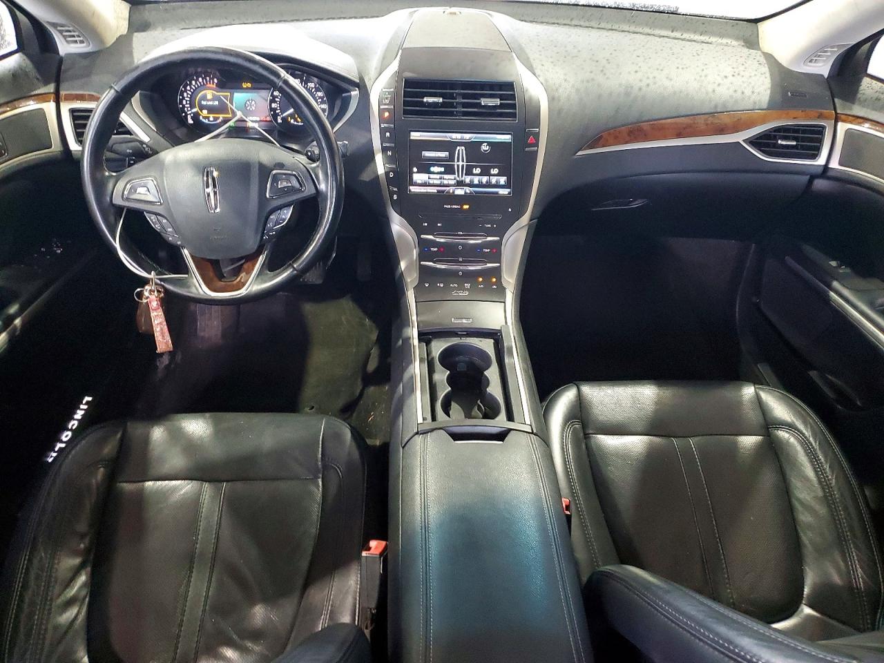 2015 Lincoln Mkz White vin: 3LN6L2JK6FR605755