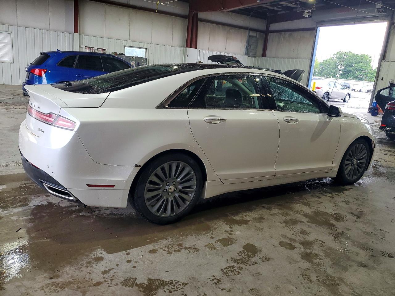 2015 Lincoln Mkz White vin: 3LN6L2JK6FR605755