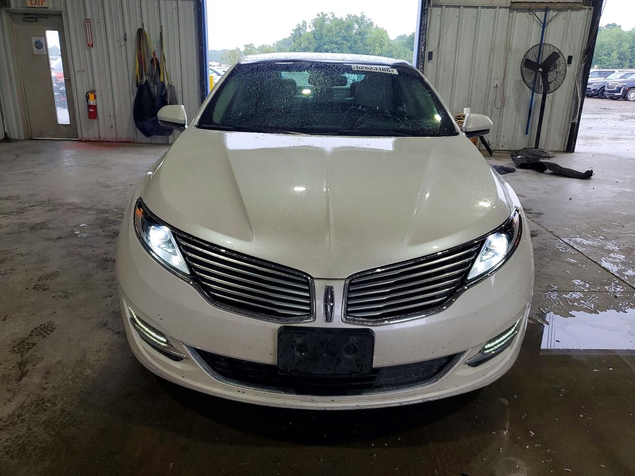 2015 Lincoln Mkz White vin: 3LN6L2JK6FR605755
