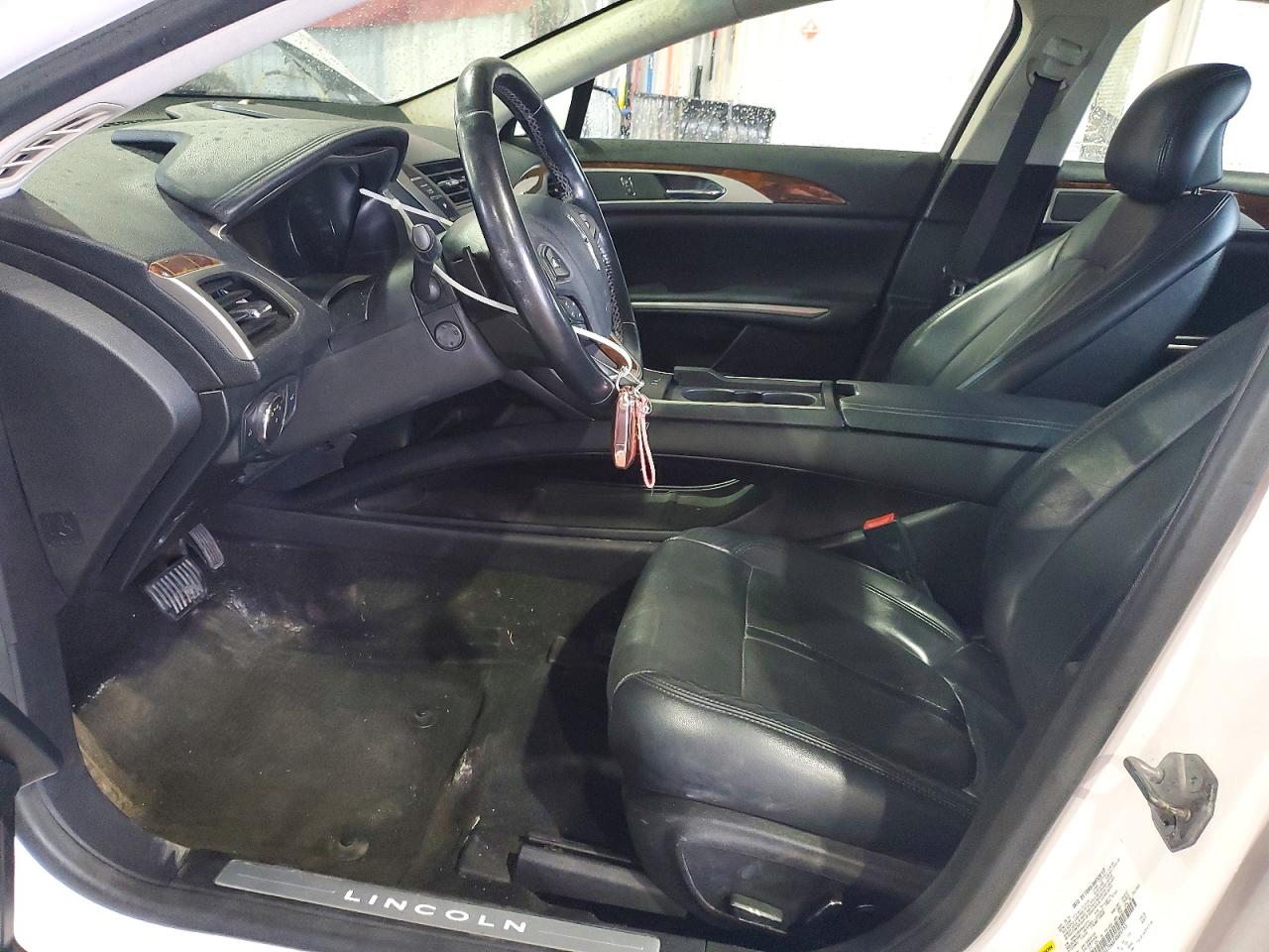 2015 Lincoln Mkz White vin: 3LN6L2JK6FR605755
