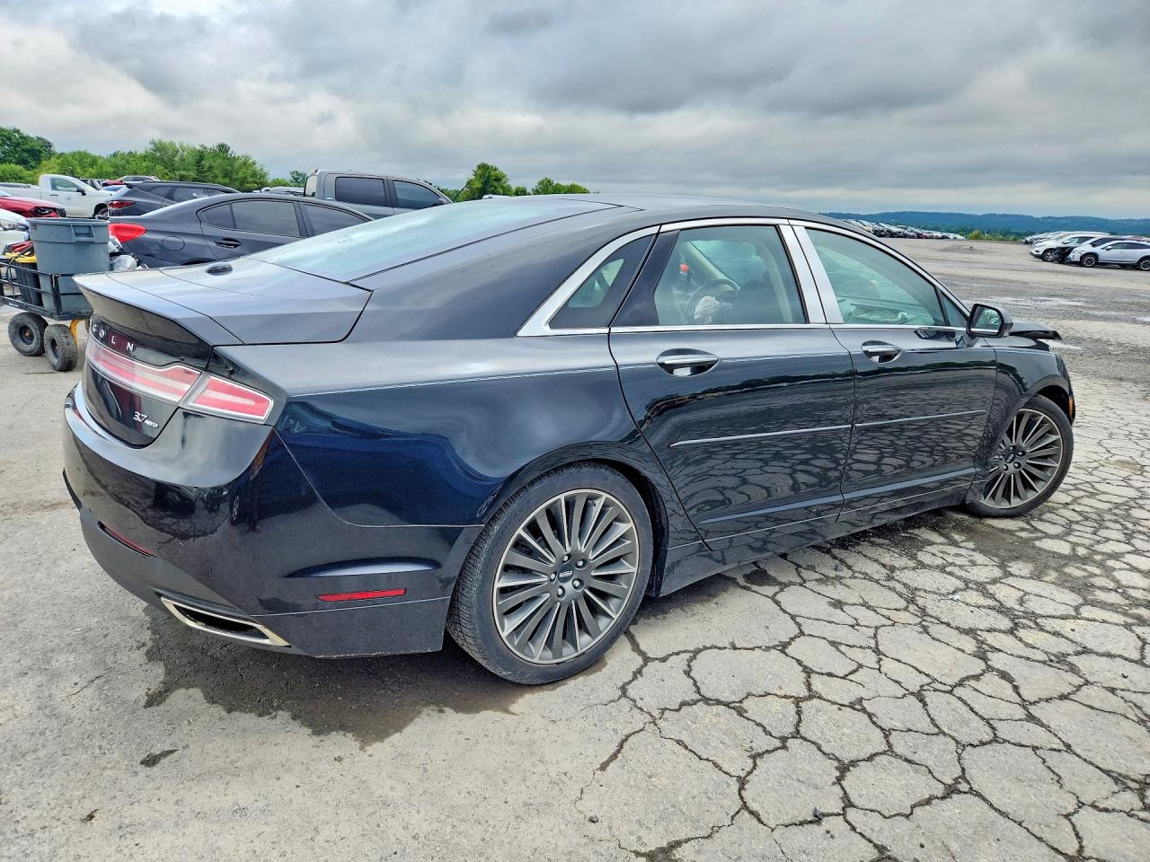 2015 Lincoln Mkz Black vin: 3LN6L2JK6FR624306