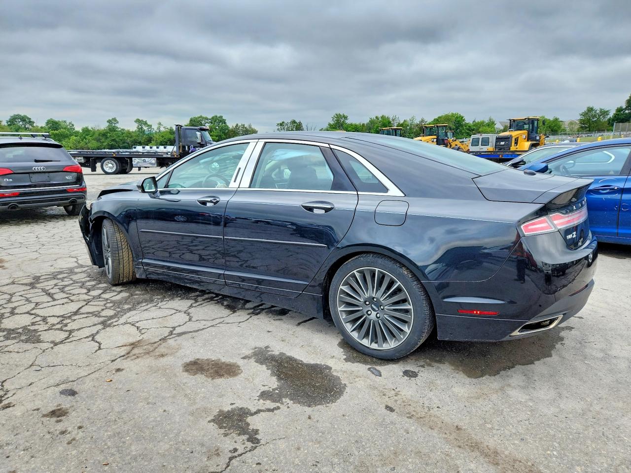2015 Lincoln Mkz Black vin: 3LN6L2JK6FR624306
