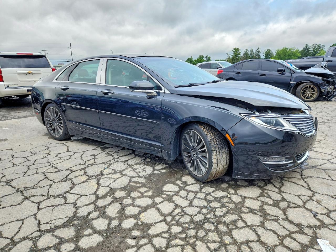 2015 Lincoln Mkz Black vin: 3LN6L2JK6FR624306