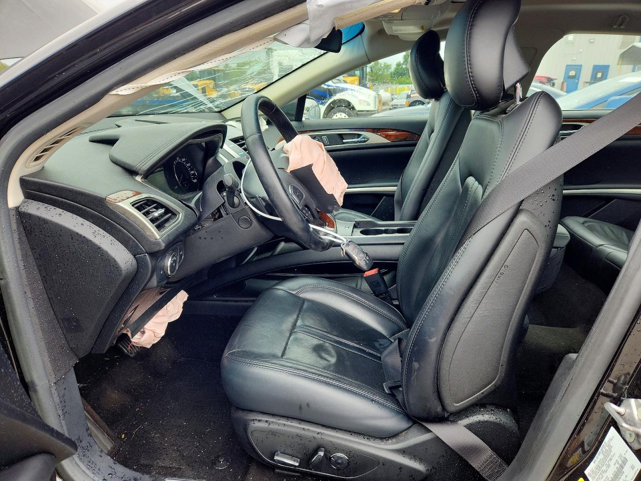 2015 Lincoln Mkz Black vin: 3LN6L2JK6FR624306