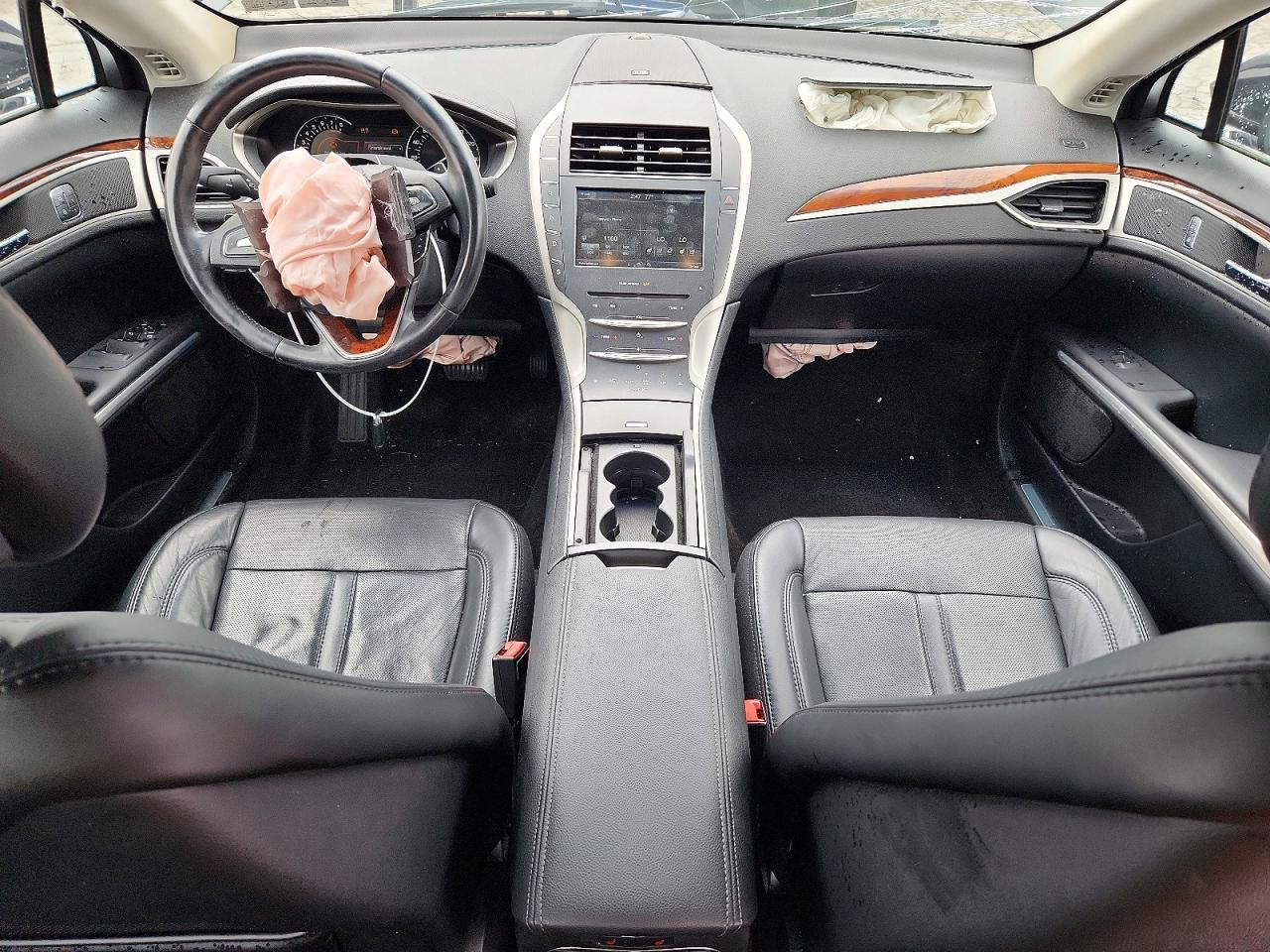 2015 Lincoln Mkz Black vin: 3LN6L2JK6FR624306