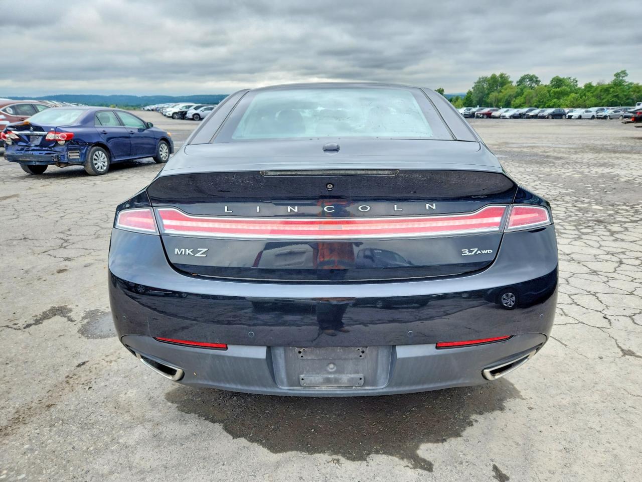 2015 Lincoln Mkz Black vin: 3LN6L2JK6FR624306