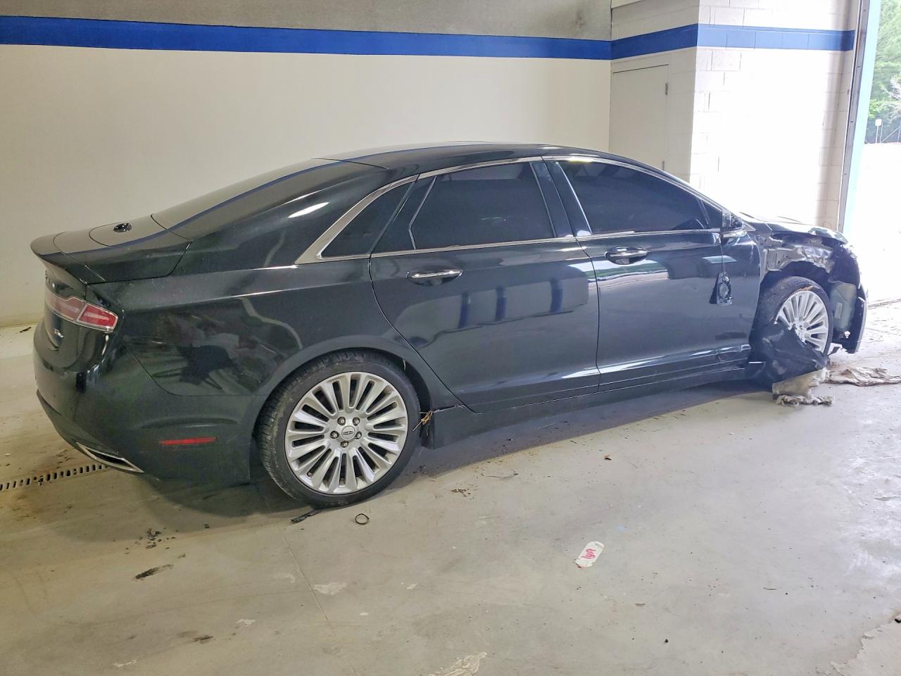 2014 Lincoln Mkz Черный vin: 3LN6L2JK7ER802514