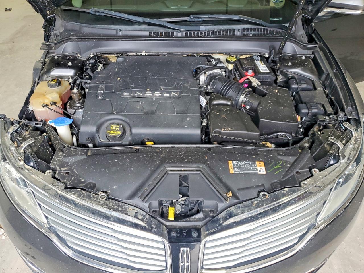 2014 Lincoln Mkz Черный vin: 3LN6L2JK7ER802514