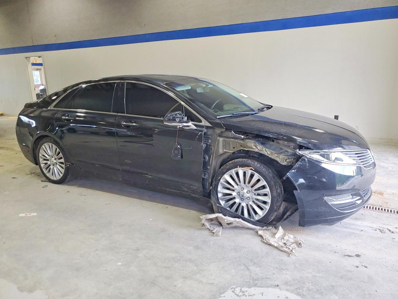 2014 Lincoln Mkz Черный vin: 3LN6L2JK7ER802514