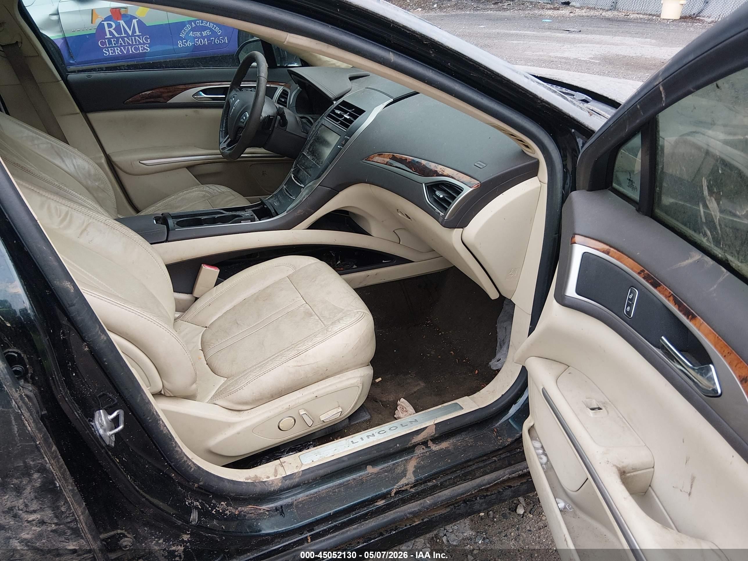 2014 Lincoln Mkz   Blue vin: 3LN6L2JK7ER811780
