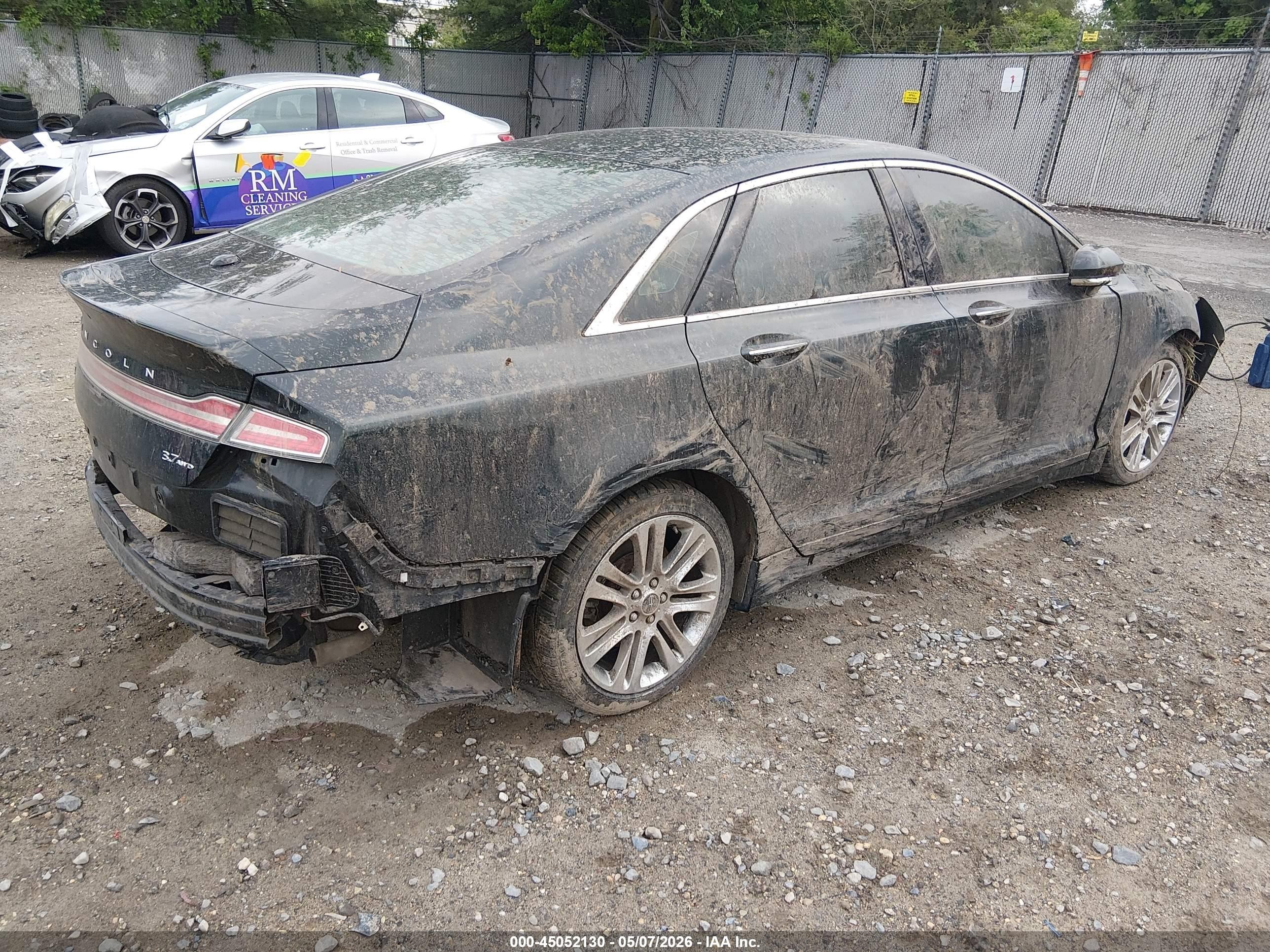 2014 Lincoln Mkz   Blue vin: 3LN6L2JK7ER811780