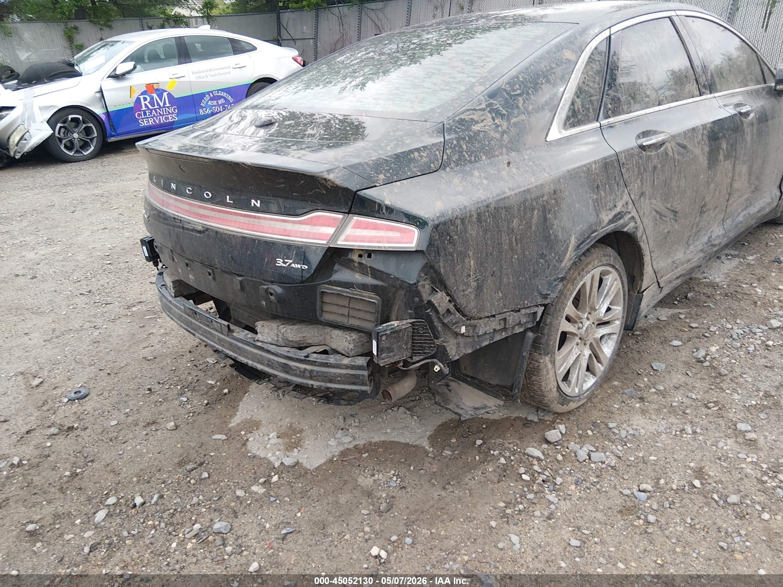 2014 Lincoln Mkz   Blue vin: 3LN6L2JK7ER811780