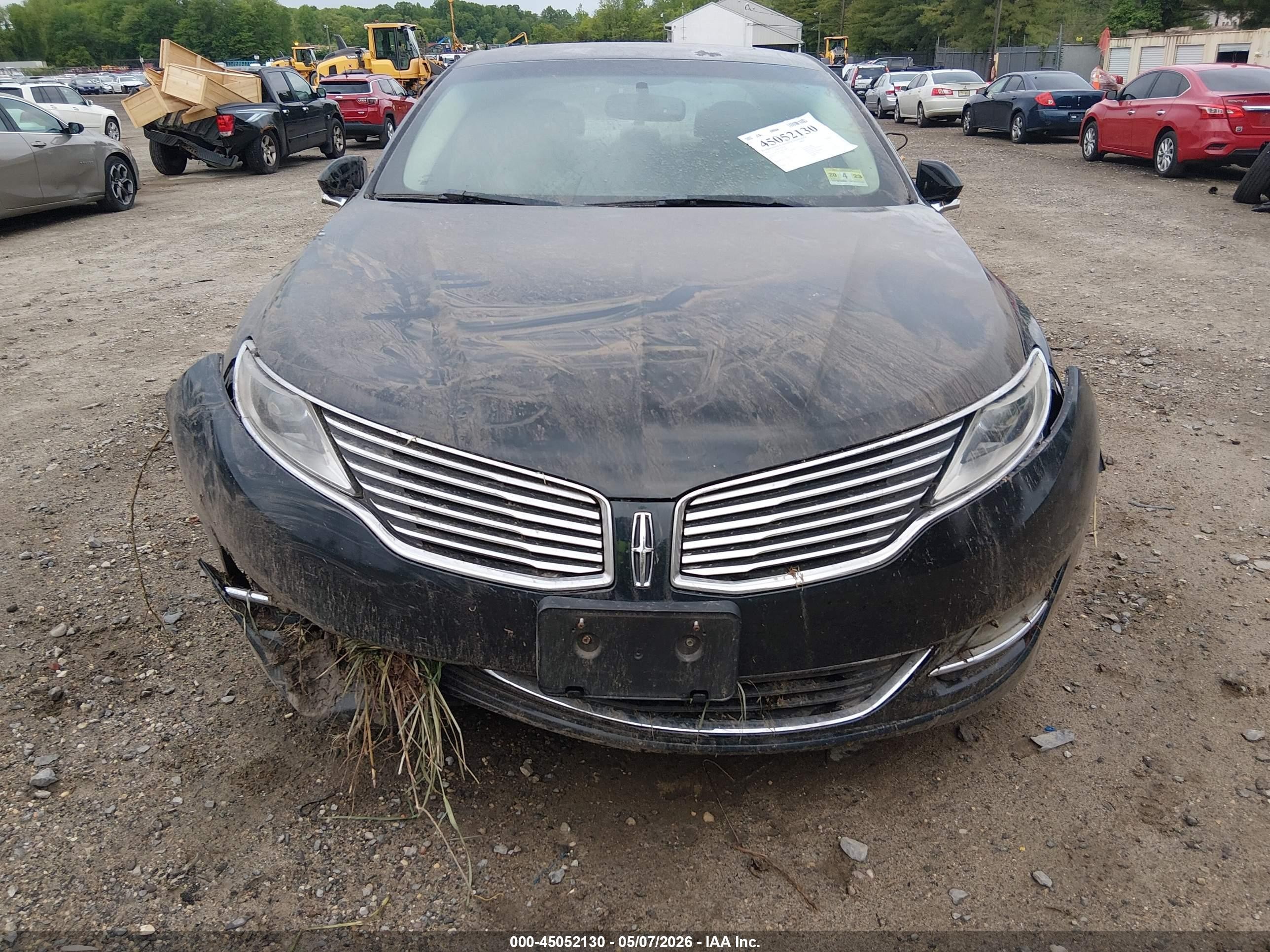 2014 Lincoln Mkz   Blue vin: 3LN6L2JK7ER811780